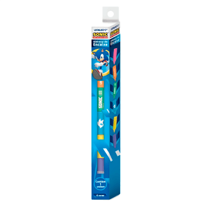 Caneta Hidrocolor Encaixe Sonic com 6 Cores - Leo-Leo